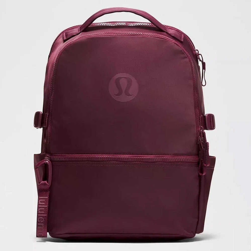 Lululemon burgundy bay backpack New crew updated 2026